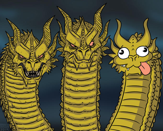 Three-headed dragon