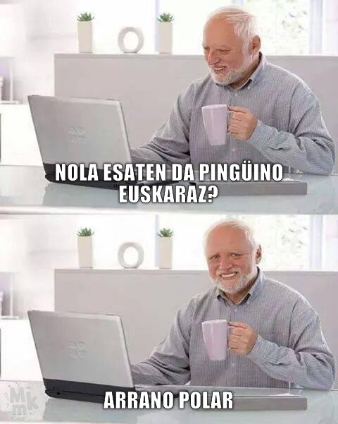 Pinguino euskaraz
