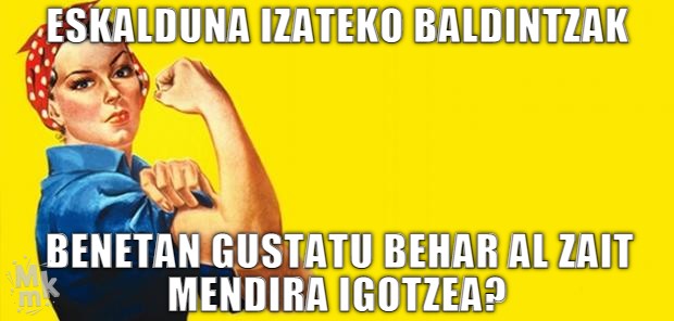 EUSKALDUNA izateko baldintzak