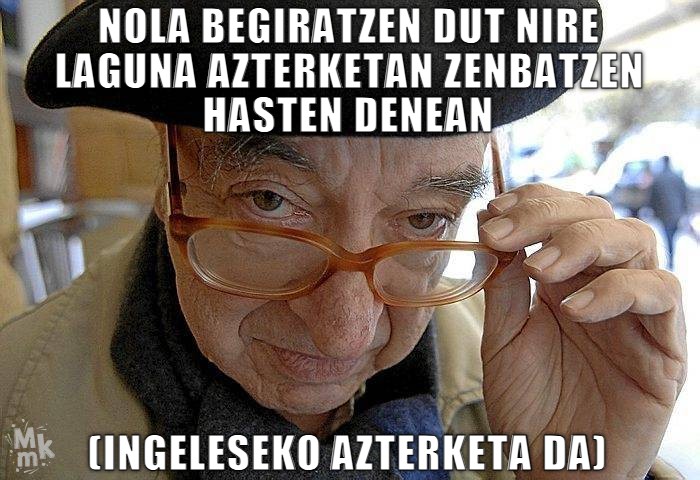 Azterketa memea