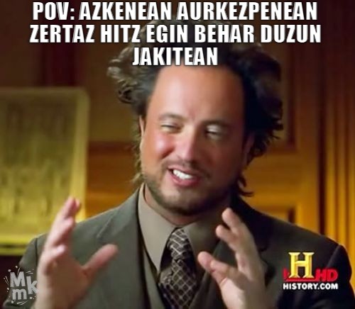 POV: Aurkezpena