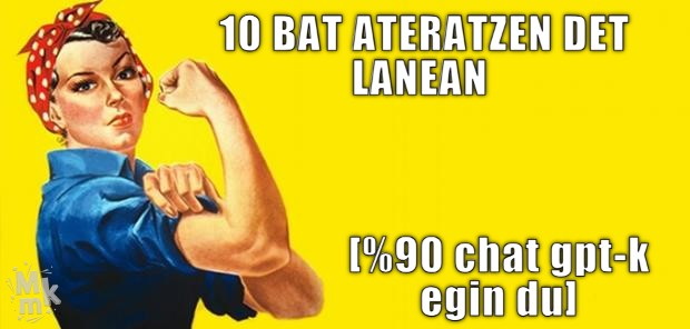 Chati eta biziraupena batxin